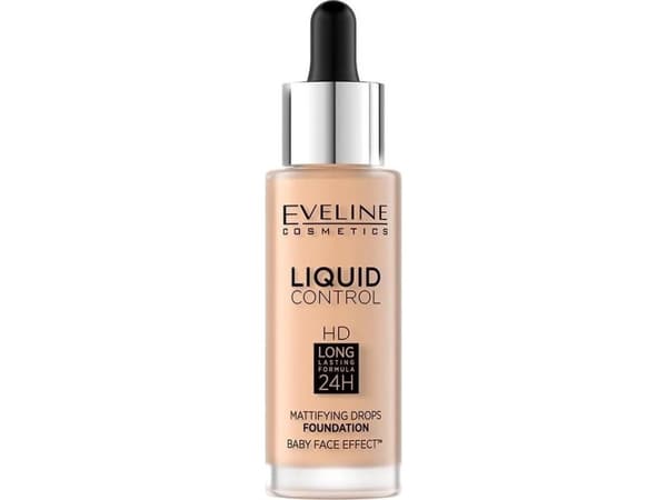 Eveline EVELINE Liquid Control HD PODKŁAD DO TWARZY 011 Luonnollinen