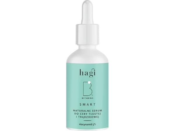 Hagi Hagi Smart B, luonnollinen seerumi rasvoittuvalle ja akneen taipuvaiselle iholle niasiiniamidilla ja salisyylihapolla 30 ml