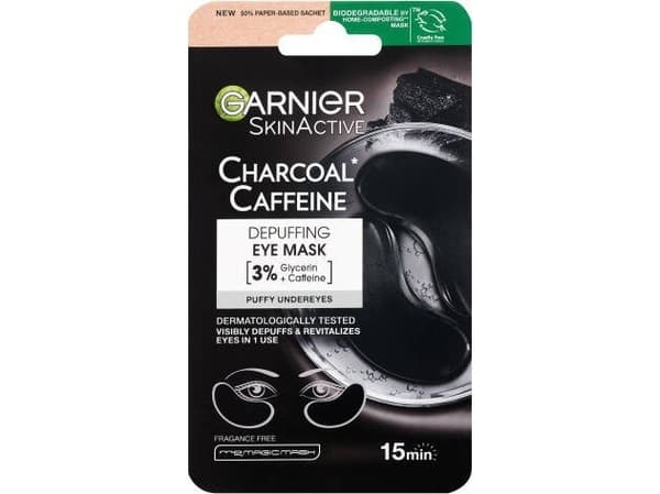 Skin Naturals Charcoal Coffeine Depuffing Eye Mask (W,5 g)