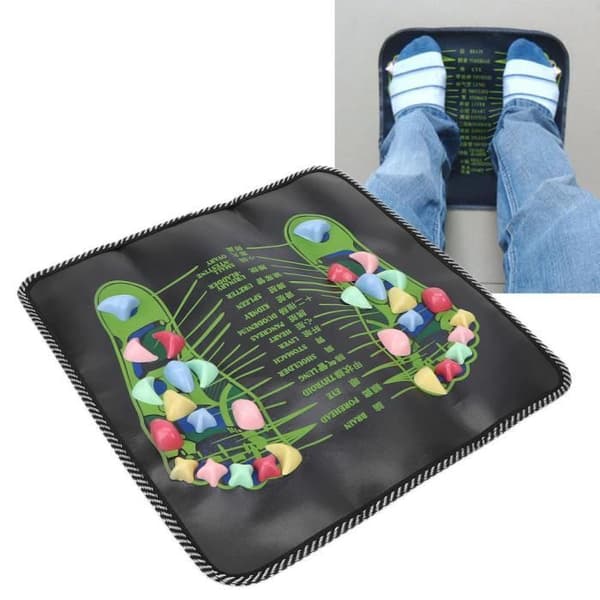 Stenfotmassagematta Lugnande massagematta för fotzonterapi Fotmassagematta