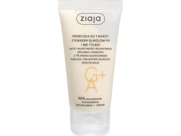 ZIAJA_Maskask naamio kasvoille glykolihapolla ja muulla 55ml