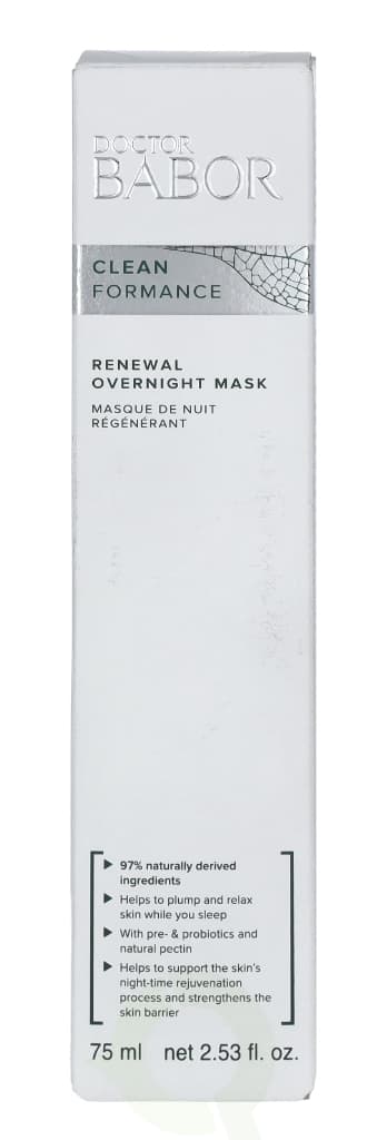 Babor Clean Formance Renewal Overnight Mask 75 ml