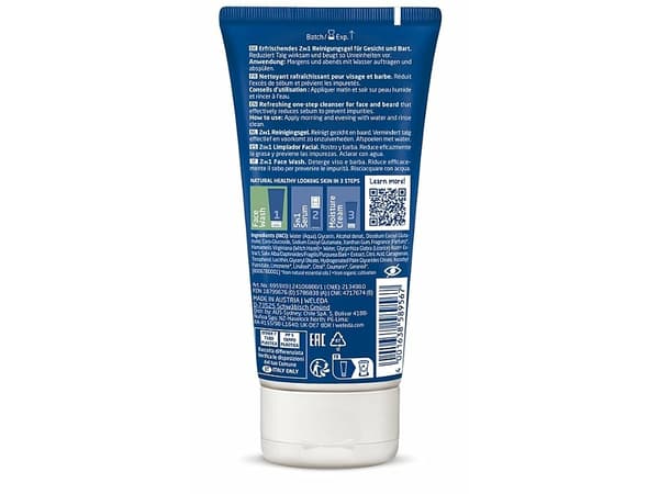 For Men 2in1 Face Wash (M,100 ml)