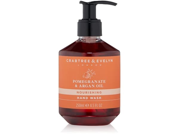 I love Crabtree & Evelyn, Pomegranate & Argan Oil, Nourishing, Liquid Soap, For Hands, 250 ml Unisex