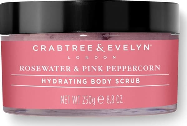 Crabtree & Evelyn Rosewater & Pink Peppercorn Moisturizing Body Scrub 220g