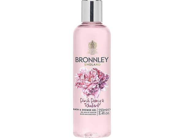 John Richmond Bronnley, Pink Peony & Rhubarb, Cleansing, Shower Gel, For All Skin Types, 250 ml For Women