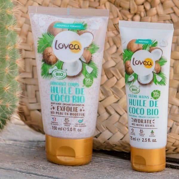 Lovea - Handkräm - Ekologisk kokosolja - Torr hud 75ml