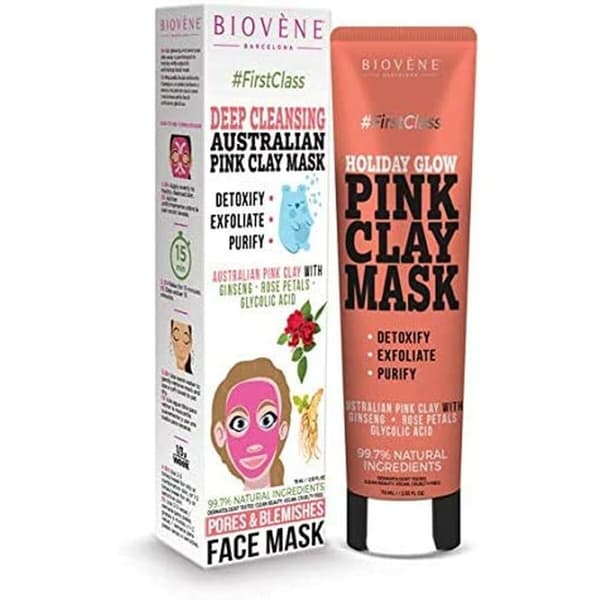 Porrengörande ansiktsmask Biovène Glow Mask 75 ml