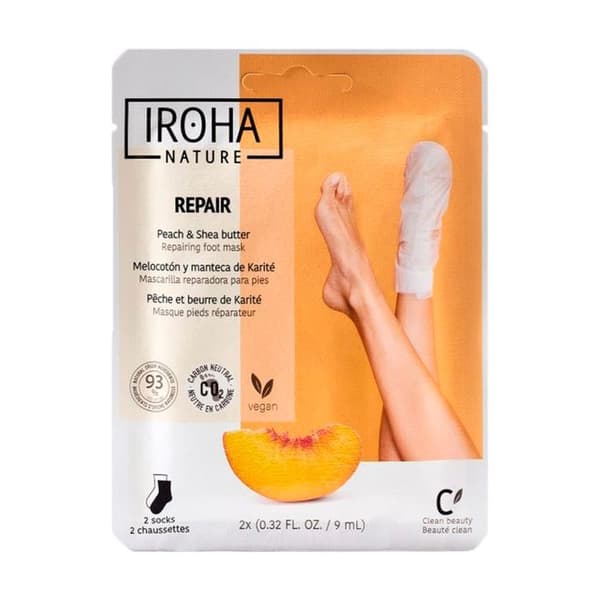 Chaussetter Masker - IROHA - Reparativ Fiske - 2 enheter - Mjukar och skyddar - Närar djupt