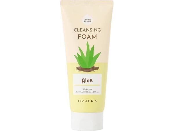 ORJENA_Cleansing Foam Aloes Smile Day rensende ansiktsskum 180ml
