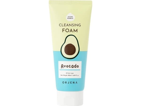 ORJENA_Cleansing Foam Avocado Smile Day cleansing facial foam 180ml
