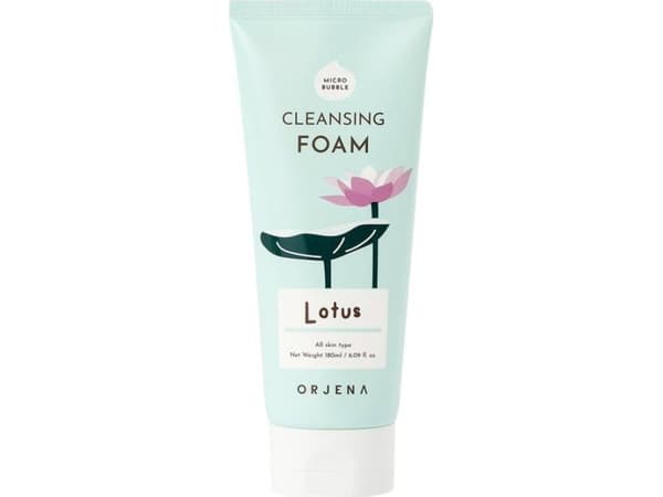 ORJENA_Cleansing Foam Lotus Smile Day cleansing facial foam 180ml