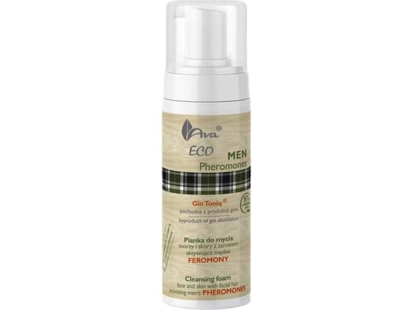 AVA LABORATORIUM_Eco Men Feromoner ansiktsrensende skum aktiverende feromoy 150ml