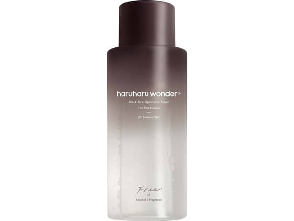 HaruHaru Wonder Black Rice Hyaluronic Toner hyaluroninen kasvovesi sorta riisiuutteella herkälle iholle 300ml