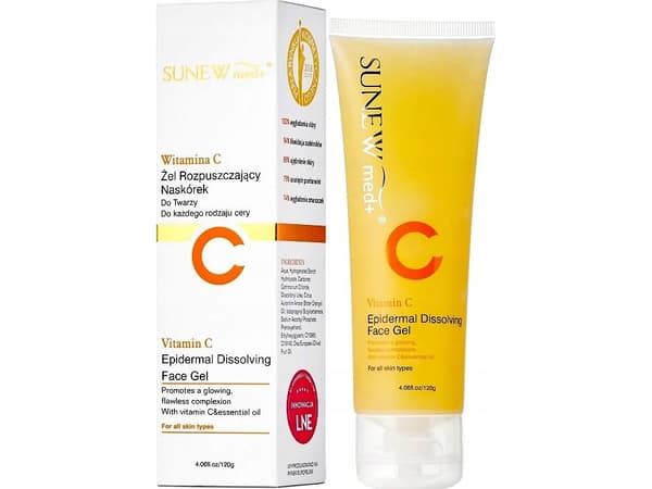 Sunewmed+ Gel som løser opp epidermis med vitamin. C