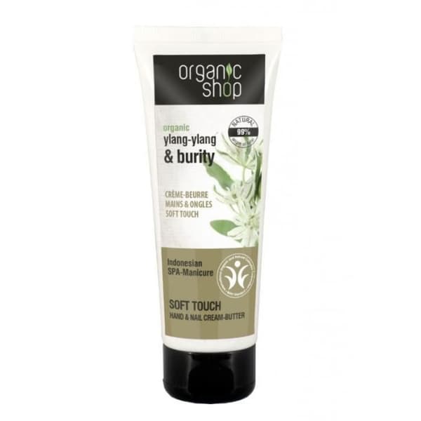 Indonesisk Ylang Ylang Spa Hand &amp; Nail Cream - Ekologisk butik - Återfuktande - Alla hudtyper - 75ml