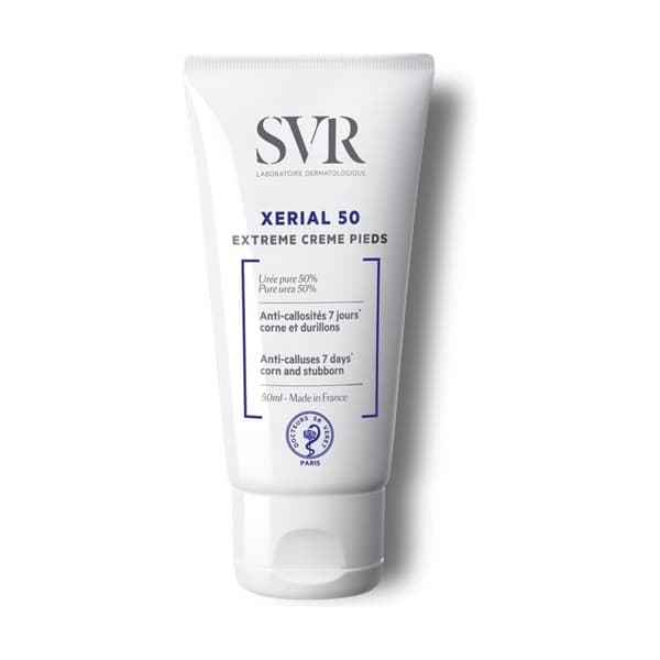 Crème Fötter - SVR - Xérial 50 Extrem - 50ml - Anti-hornvärme - Exfolierande