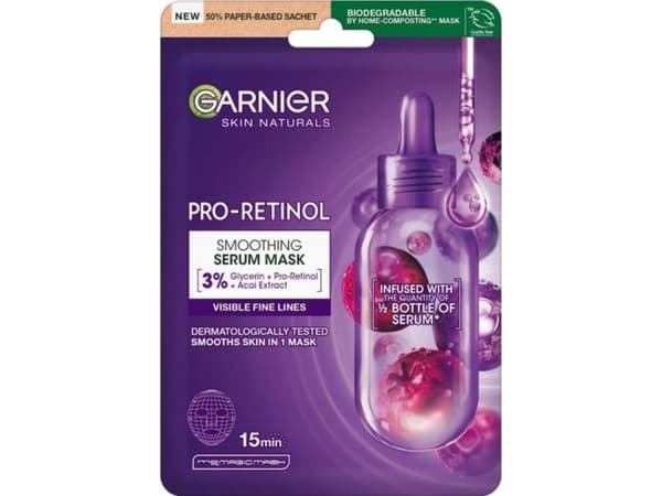 Skin Naturals Pro-Retinol Smoothing Serum Mask (W,22 g)