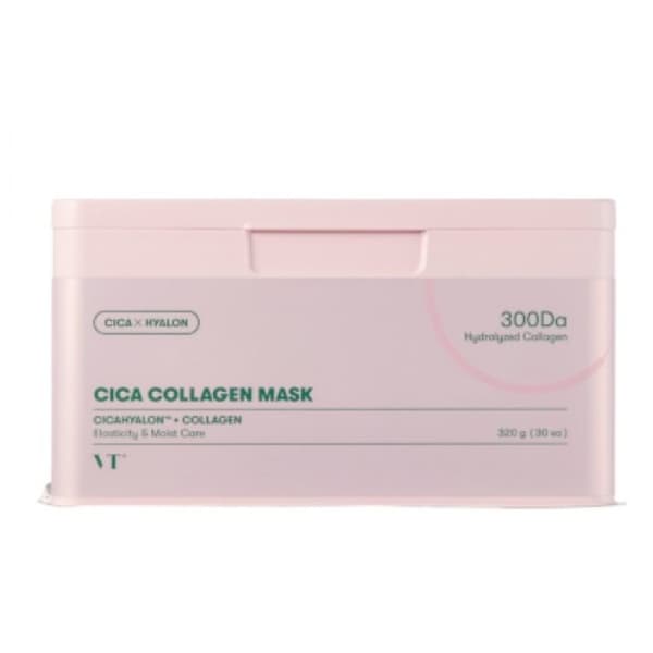 VT COSMETICS CICA COLLAGEN MASK 30 ea - Fuktgivande kollagenmask