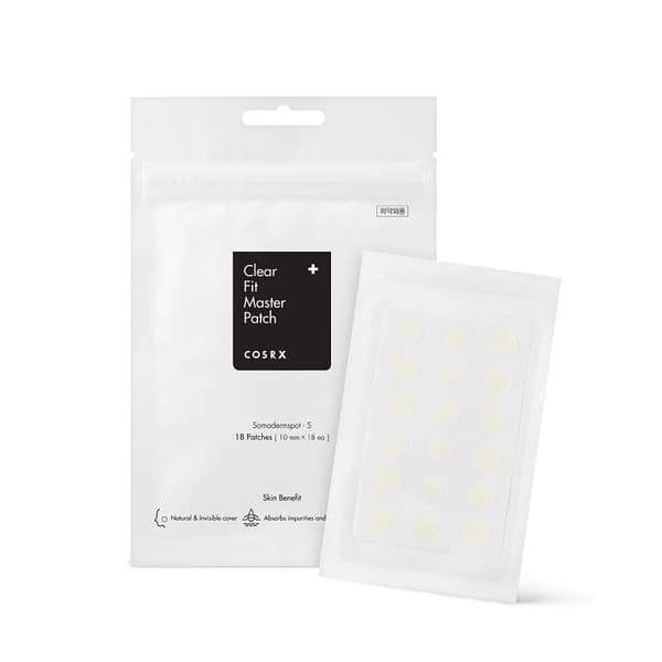 COSRX Clear Fit Master Patch 18 patches - Ultraohuet laastarit epäpuhtauksiin