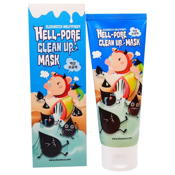 Elizavecca Hell Pore Clean Up Mask 100 ml - Puhdistava kasvonaamio