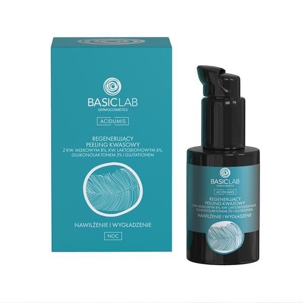 BasicLab Acidumis Acid Peeling Fuktgivande och utjämnande (torr hud) 30 ml