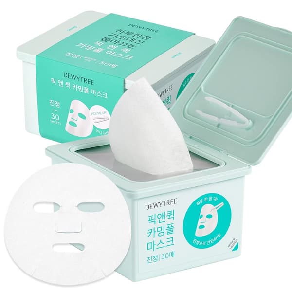 Dewytree PICK AND QUICK Calming Full Mask 30 st - Lugnande sheet masks