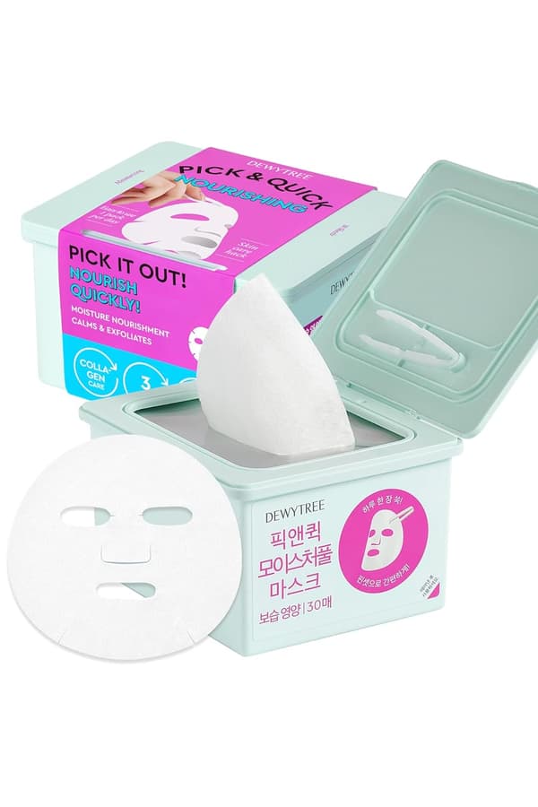 Dewytree PICK AND QUICK Moisture Full Mask 30 st - Moisturizing sheet masks