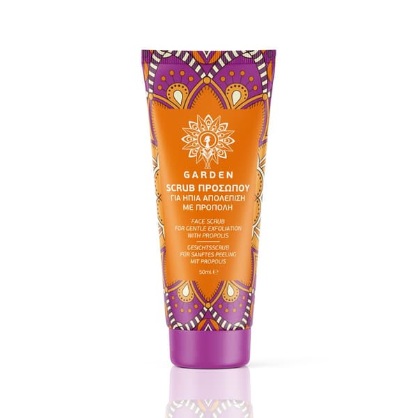GARDEN - Kasvokuorinta, kasvojen kuorinta propolisilla, 50ml.