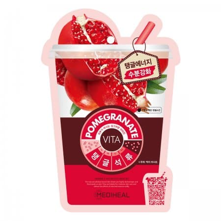 MEDIHEAL Granaattiomena VITA Mask 20 ml - Naamio granaattiomenalla