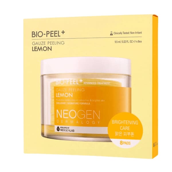 NEOGEN BIO-PEEL GAUZE PEELING CITRON 2,48 oz / 76 ml (8 KUDDAR) - Pads med ljusare och exfolierande egenskaper