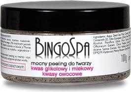 BingoSpa Sterk ansiktsslampeeling - glykolsyre og melkesyre, fruktsyrer