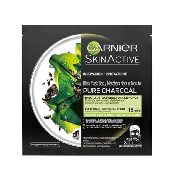Kasvonaamio PURE CHARCOAL black detox Garnier