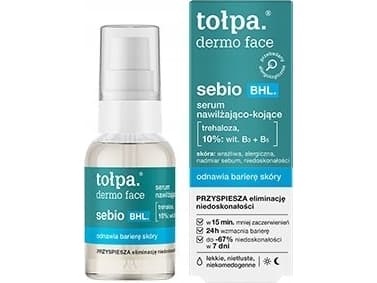 Alkotest TOŁPA_Dermo Face Sebio BHL fuktighetsgivende og beroligende ansiktsserum 30ml