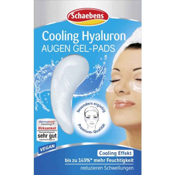 Ögongelepads från Schaebens - Cool Hyal - 4-Pack