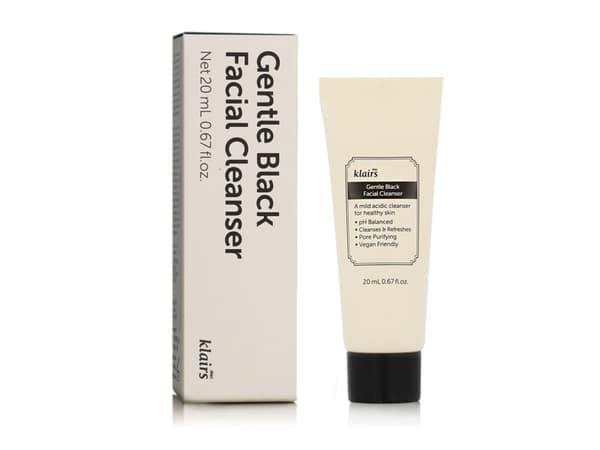 Dear, Klairs Gentle Black Facial Cleanser 20 ml
