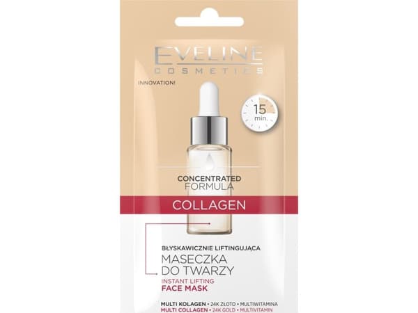 EVELINE Concentrated Formula Instant Lifting Mask COLLAGEN 8 ml