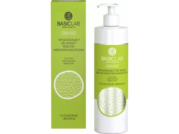 Basiclab Basiclab Dermatis utjämnande rengöringsgel mot ojämnheter med 0,5% BHA 300ml