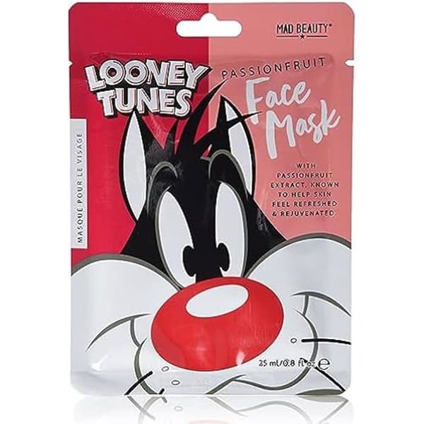 Looney Tunes ansiktsmask - MAD BEAUTY - Sylvester - Grenadilla - 25 ml - Alla hudtyper