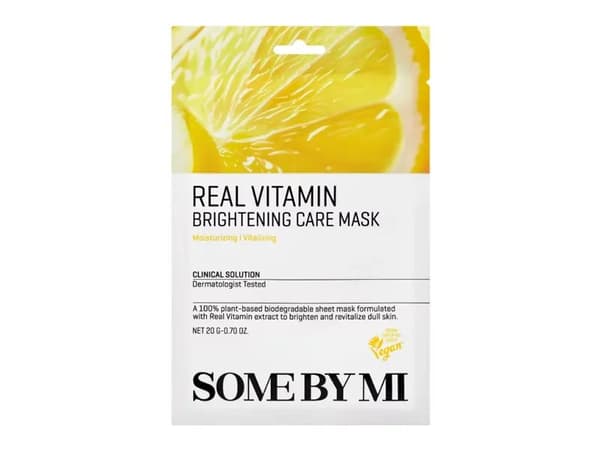 Some By Mi Real Vitamin Brightening Care Mask 20g