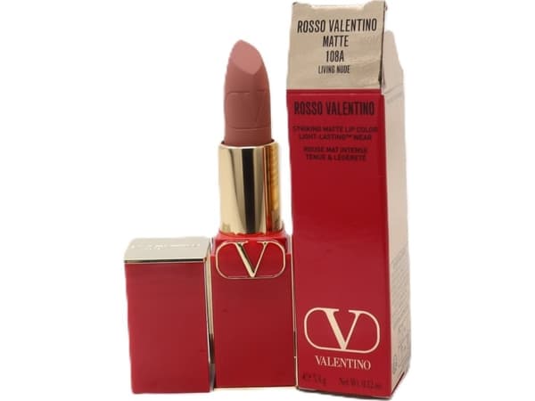 Valentino Valentino, Rosso, Matte, Cream Lipstick, 108A, Refillable, 3.5 g For Women
