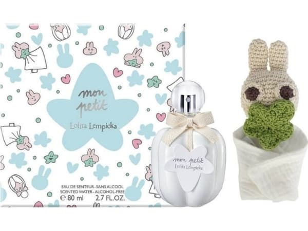 Lolita Lempicka Set Lolita Lempicka: Mon Petit, Scented Spray, For Women, 80 ml + Mon Petit, Bunny, Collectible Plush Toy For Women