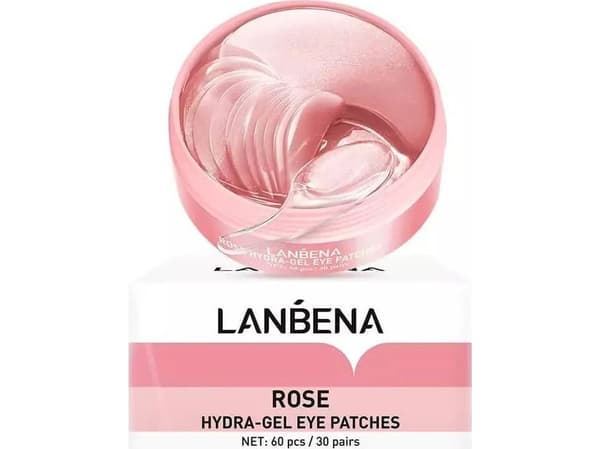 Lanbena hydrogel eye pads with rose extract 60pcs.