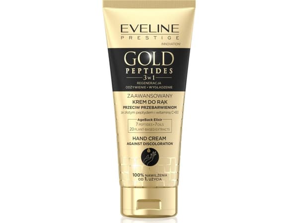 Eveline EVELINE Gold Peptides Advanced Hand Creme 3in1 - Mot missfärgning 75 ml