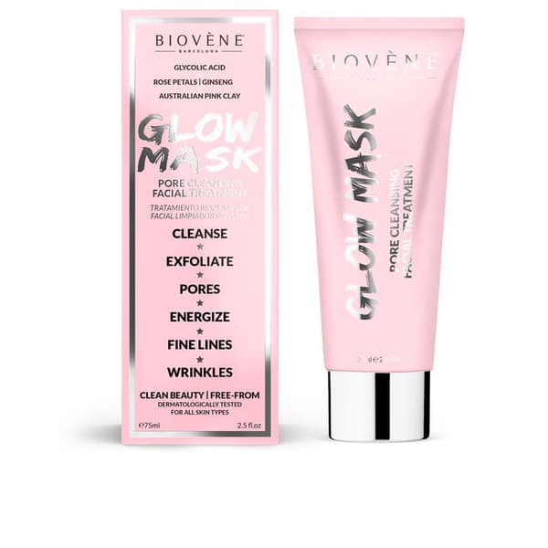 BIOVÈNE GLOW MASK pore-cleansing facial treatment 75 ml