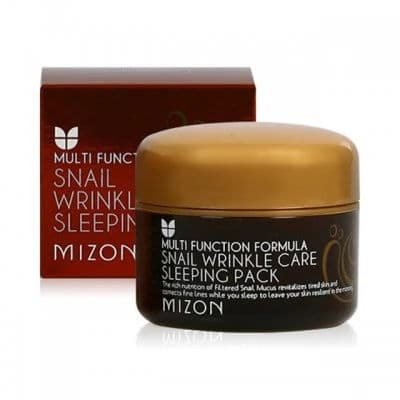 Snail Wrinkle Care sleeping mask Mizon 80 ml