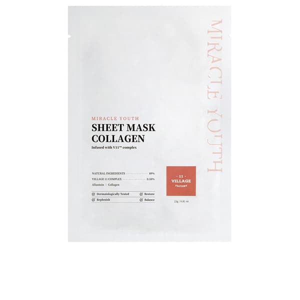 VILLAGE 11 MIRACLE YOUTH sheet mask collagen 23 gr
