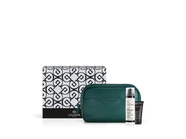 COLLISTAR_SET Daily Protective Face Creme 80ml + ansiktsskrubb 30ml + kosmetikkpose