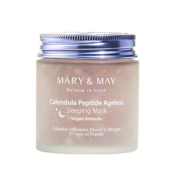 Mary&May Calendula Peptide Ageless Sleeping Mask 110g - Anti-aging nattmask