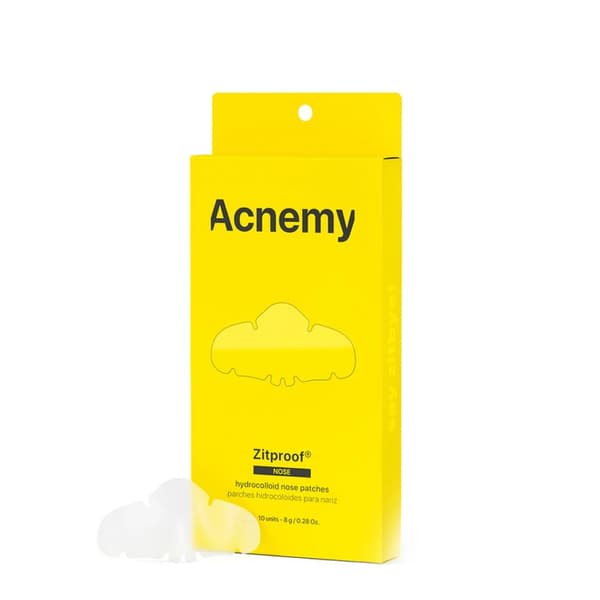 ACNEMY ZITPROOF NOSE Hydrokolloidi laastarit 10 kpl - Hydrokolloidiset nenälaastarit